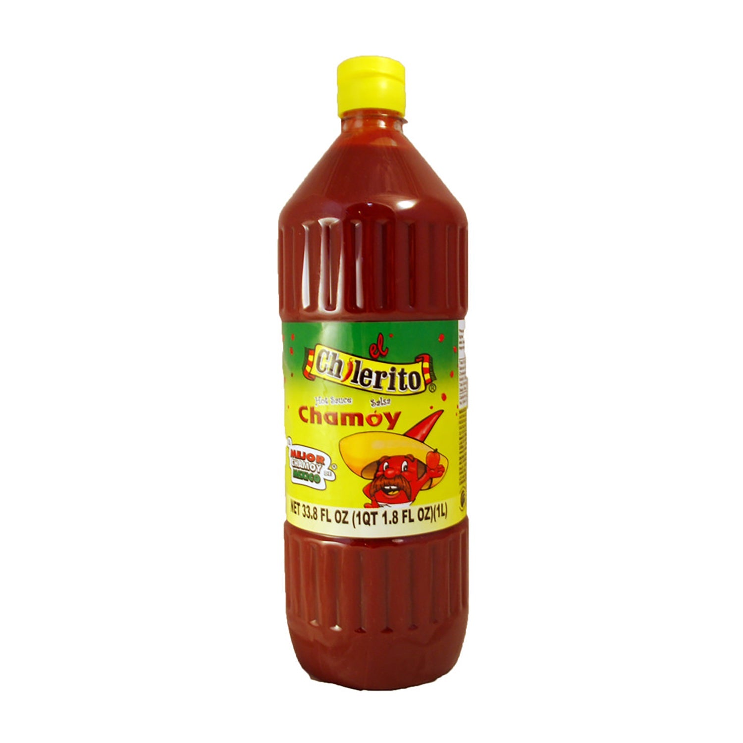 Chilerito Chamoy Sauce - 1 Liter Bottle | Authentic Mexican Flavor for Fruits, Snacks & Cocktails