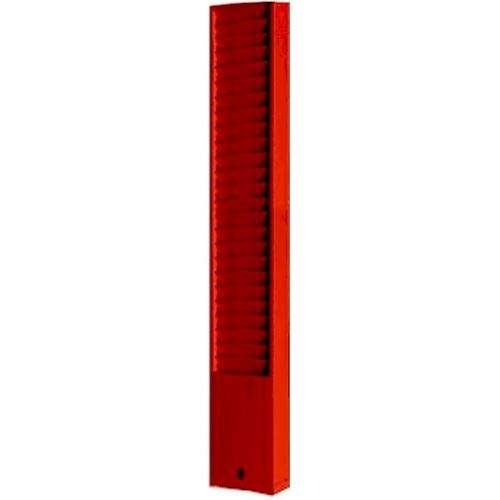 Durable Metal Time Card Holder Rack - Endure Model 168 with 25 Slots for 5.5