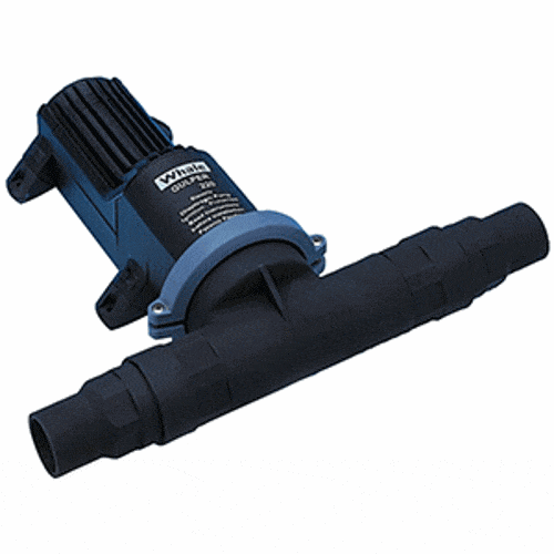 Attwood Whale BP2552B 12V Marine Toilet Pump for Boats & RVs - Compact, Efficient Gulper Pump for Easy Waste Disposal on Water or Road Trips