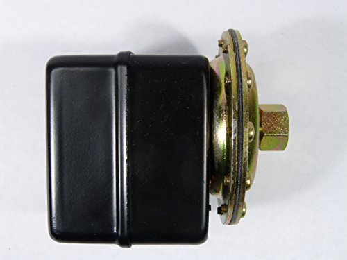 Hubbell Pressure Switch - Heavy Duty Adjustable Air Compressor Pressure Control for HVAC, Pumps & Industrial Applications