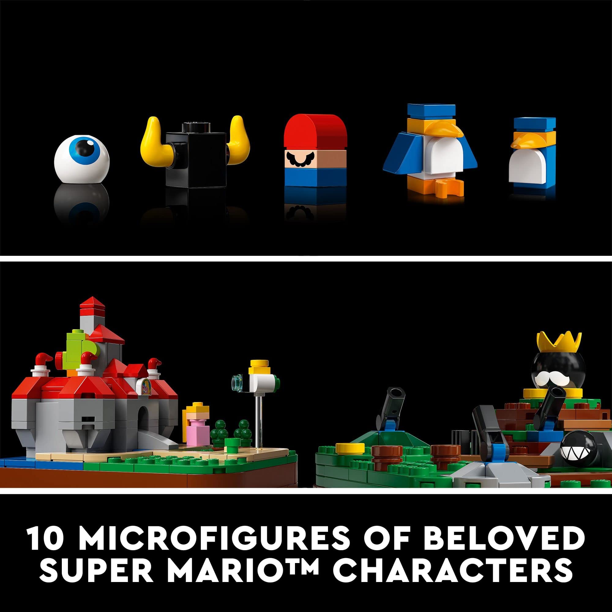 LEGO Super Mario 64 Question Mark Block 71395 Building Kit - 2064 Piece Collectible Set with Interactive Mario Figure | Display Model & Expansion for 71360 Starter Course | Perfect Gift for Gamers, Collectors & DIY Enthusiasts | Great for Home Decor, Gaming Room Display & Creative Play