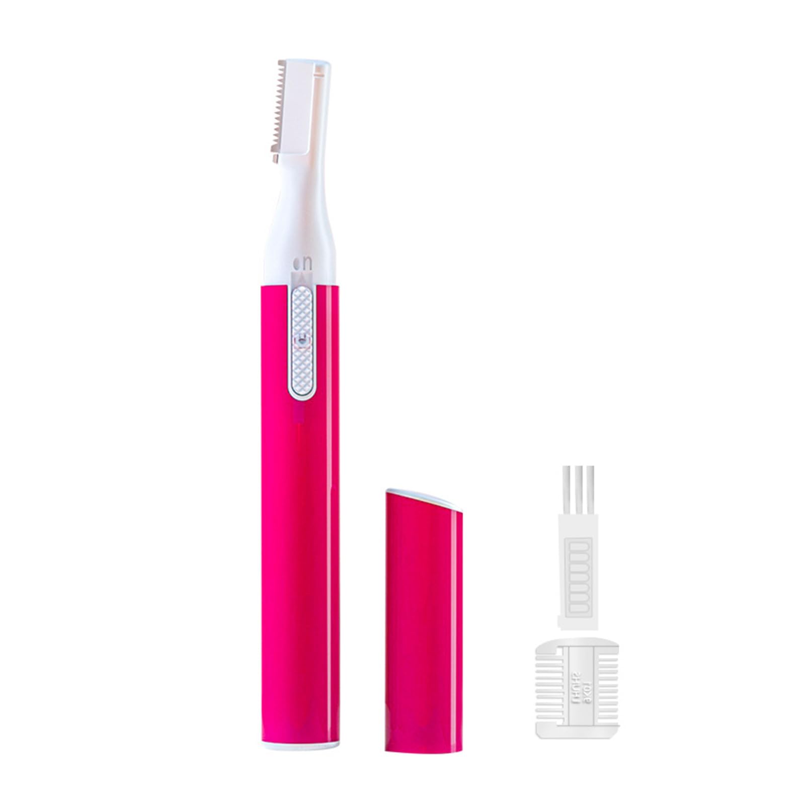 Rechargeable Electric Eyebrow Trimmer & Facial Hair Remover - Painless Face Shaver for Women & Men | Perfect for Eyebrow Shaping, Upper Lip & Peach Fuzz Removal at Home
