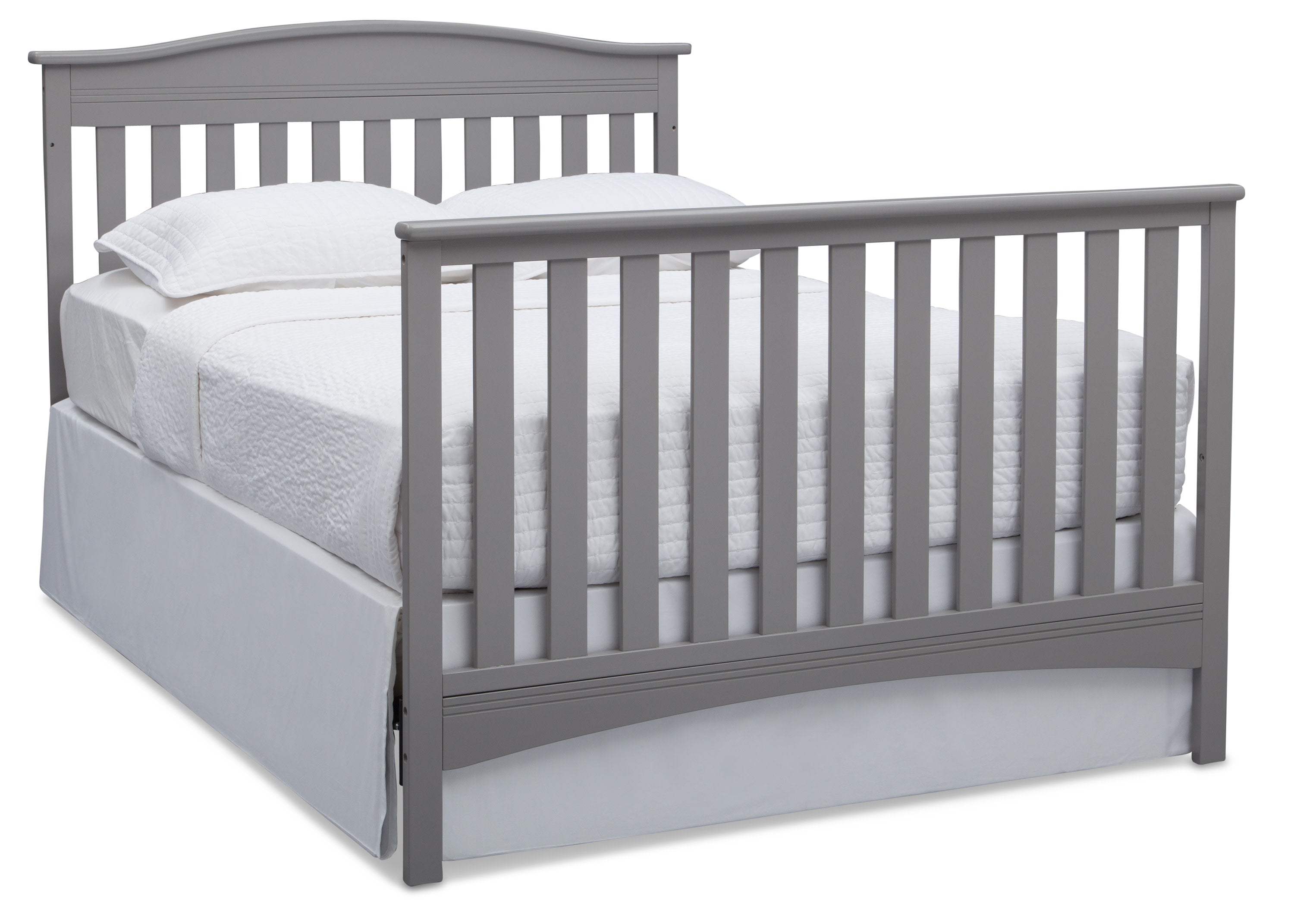 Baker 4-in-1 Convertible Baby Crib - Toddler Bed, Daybed & Full-Size Bed | Safe & Stylish Nursery Furniture for Boys & Girls | Perfect for Newborns to Teens