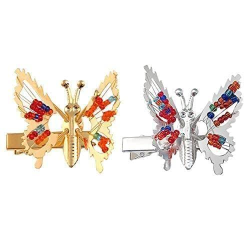 1PC Hollow Butterfly Hair Clips - Fashion Moving Butterfly Hair Pins for Women & Girls - Cute Hair Accessories for Parties, Weddings & Everyday Wear