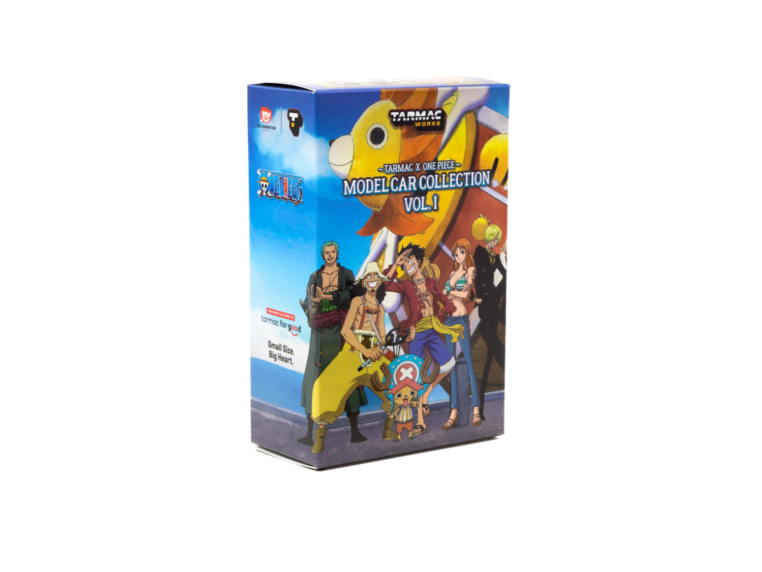 Tarmac Works x One Piece Model Car Collection VOL.1 - Anime Diecast Blind Box Toy for Car Enthusiasts & Collectors - Perfect for Display, Gifts, and Anime Merchandise Collections
