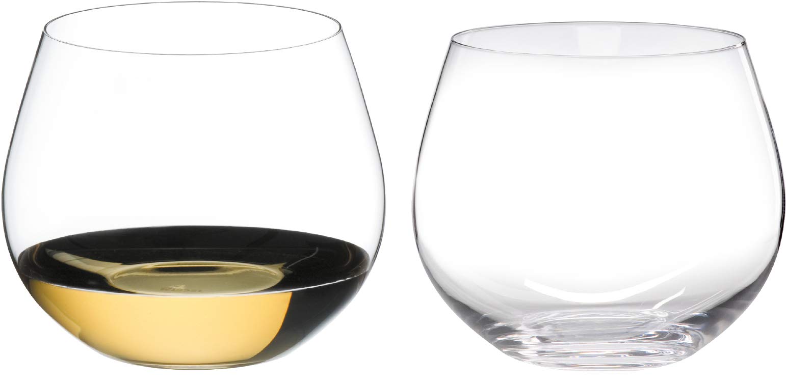 Riedel O Wine Oaked Chardonnay Tumbler Glass Set (4-Pack) - Perfect for Wine Tasting, Dinner Parties & Home Entertaining