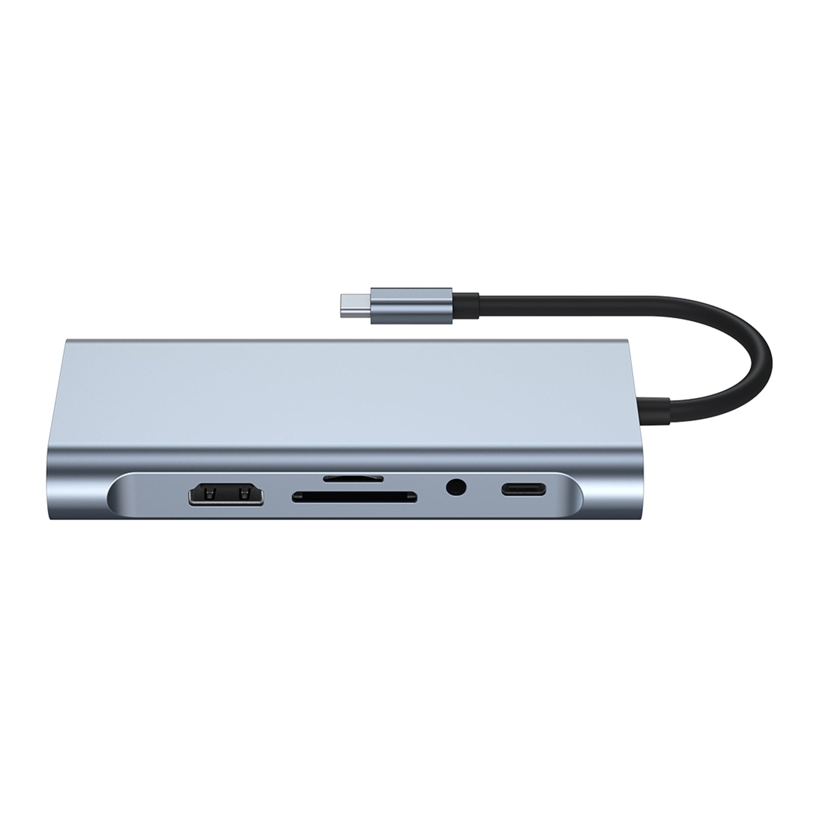 11-in-1 USB C Hub with 4K HDMI Output, USB 3.0 Ports, Multi-Function Dock for MacBook Pro/Air, iPad, Chromebook - Perfect for Home Office, Gaming & Video Conferencing