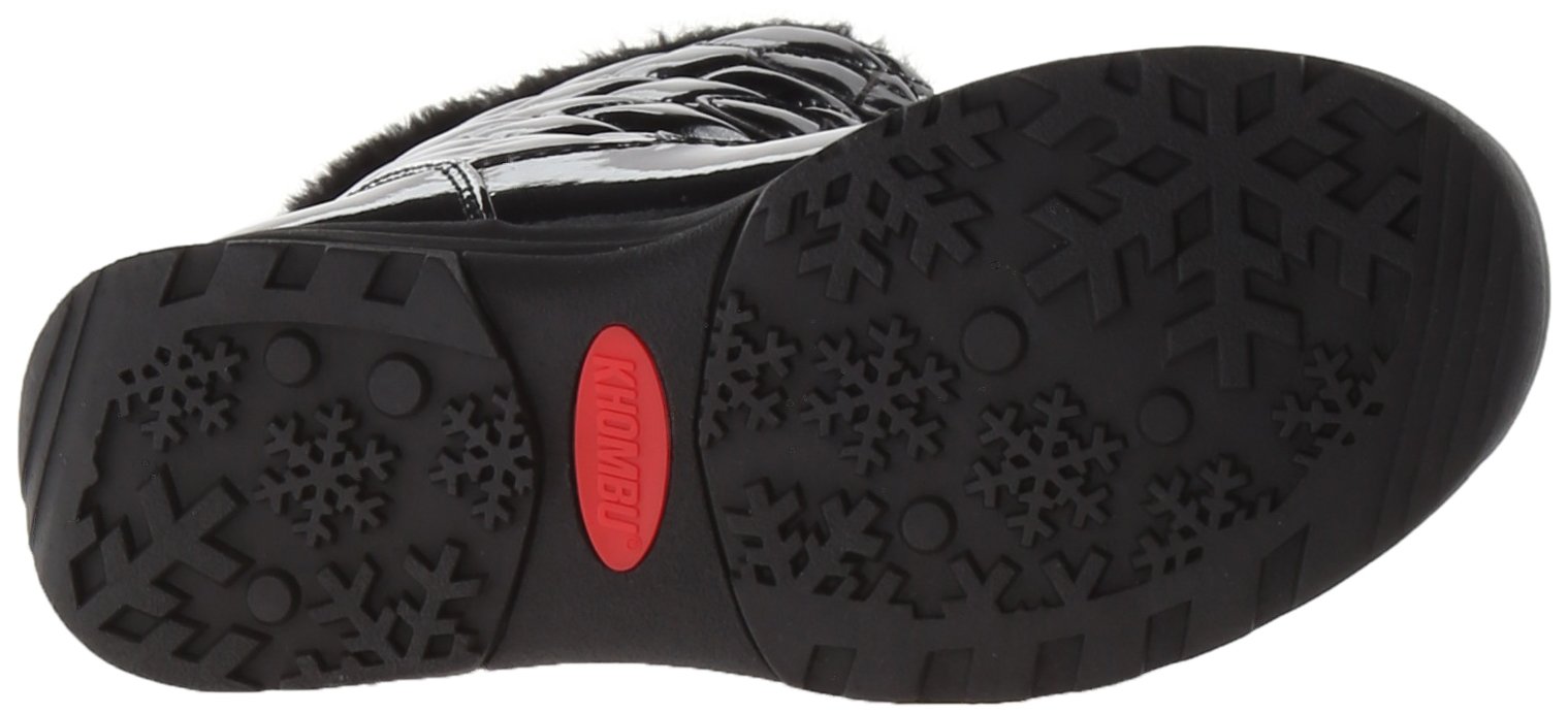 Khombu Darcie Waterproof Winter Snow Boots for Kids - Warm Insulated Cold Weather Boots for Boys & Girls - Perfect for Snow Play, Sledding & Outdoor Winter Activities