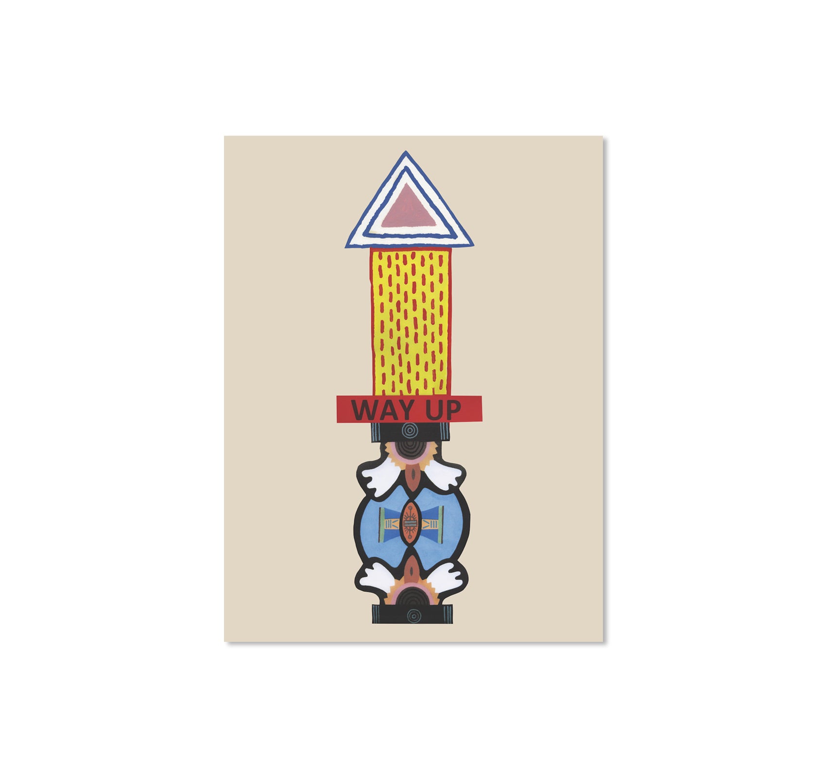 Nathalie du Pasquier 'Way Up' Manifesto for Girls of Calvary - Fashionable Graphic Print T-Shirt for Women | Perfect for Casual Wear, Art Lovers & Statement Outfits