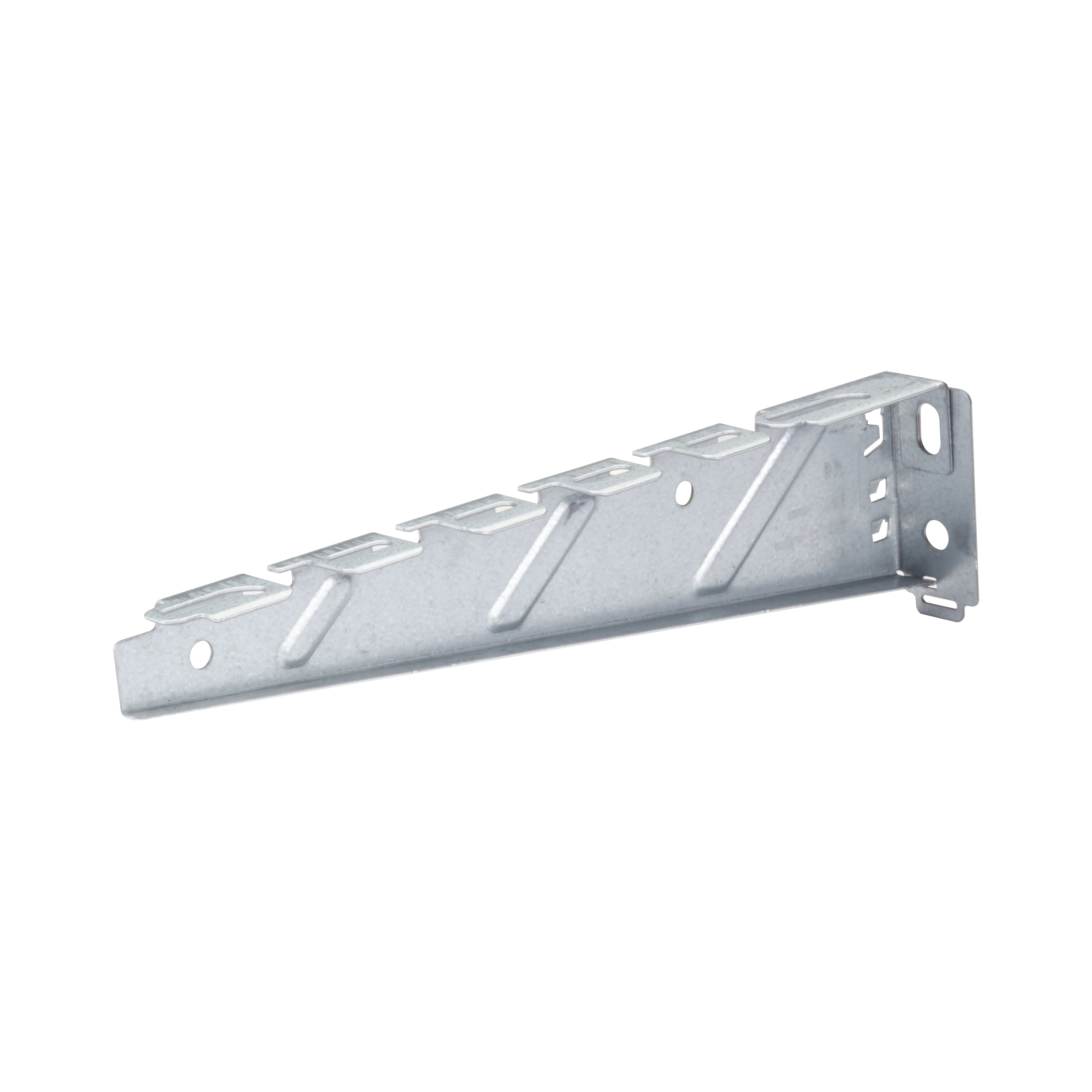 14 Inch Wall Bracket for 12W Cable Tray - GSA & TAA Compliant - Perfect for Commercial Electrical Installations & Cable Management Systems