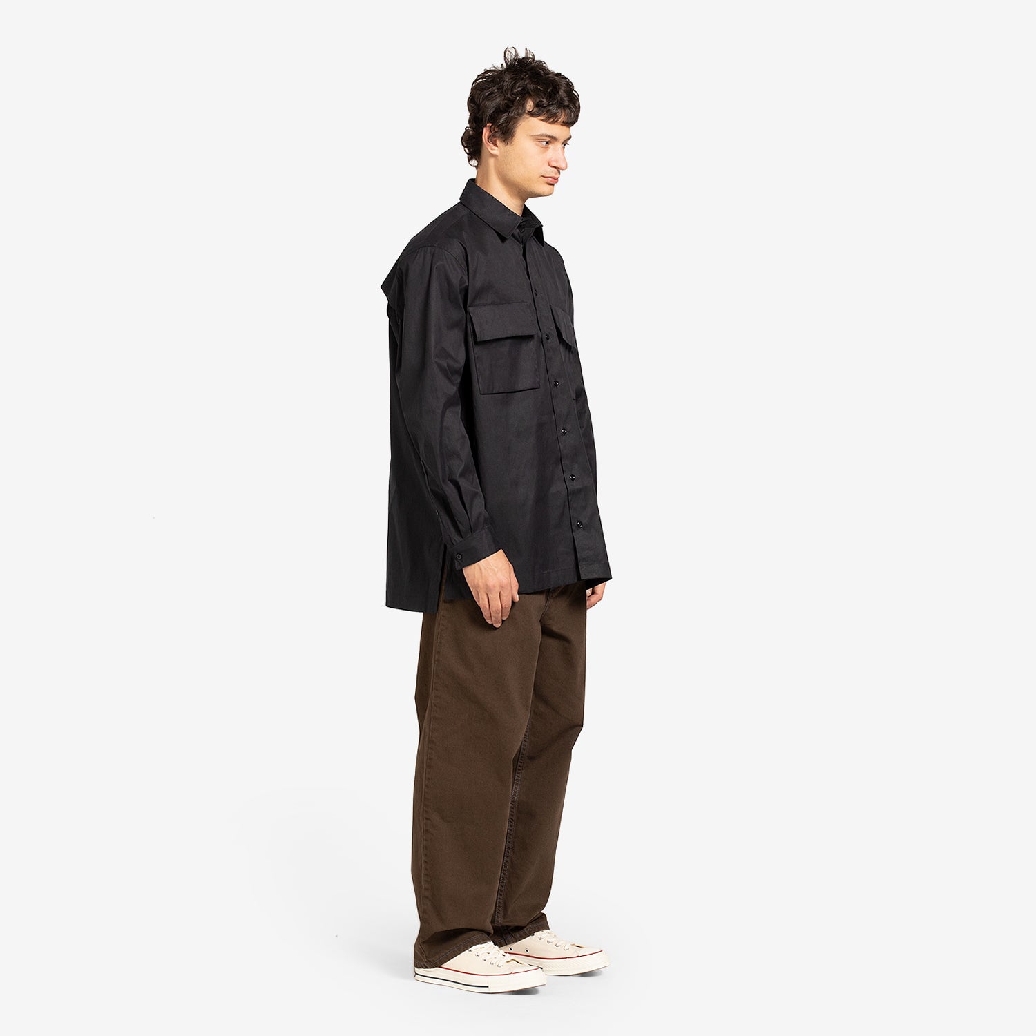 Nike ESC Woven Shirt for Men - Breathable Black Athletic Top for Running, Gym & Casual Wear | Lightweight Performance Shirt for Sports & Everyday Use