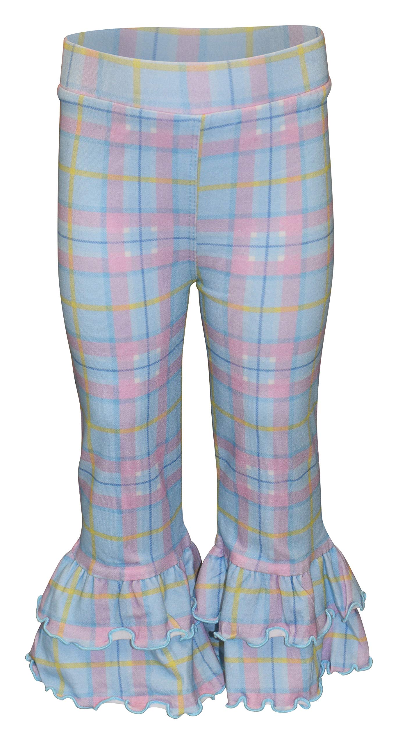 Girls 2-Piece Outfit - Ruffle Leggings & Long Sleeve Shirt for Toddlers | Playtime & Photos