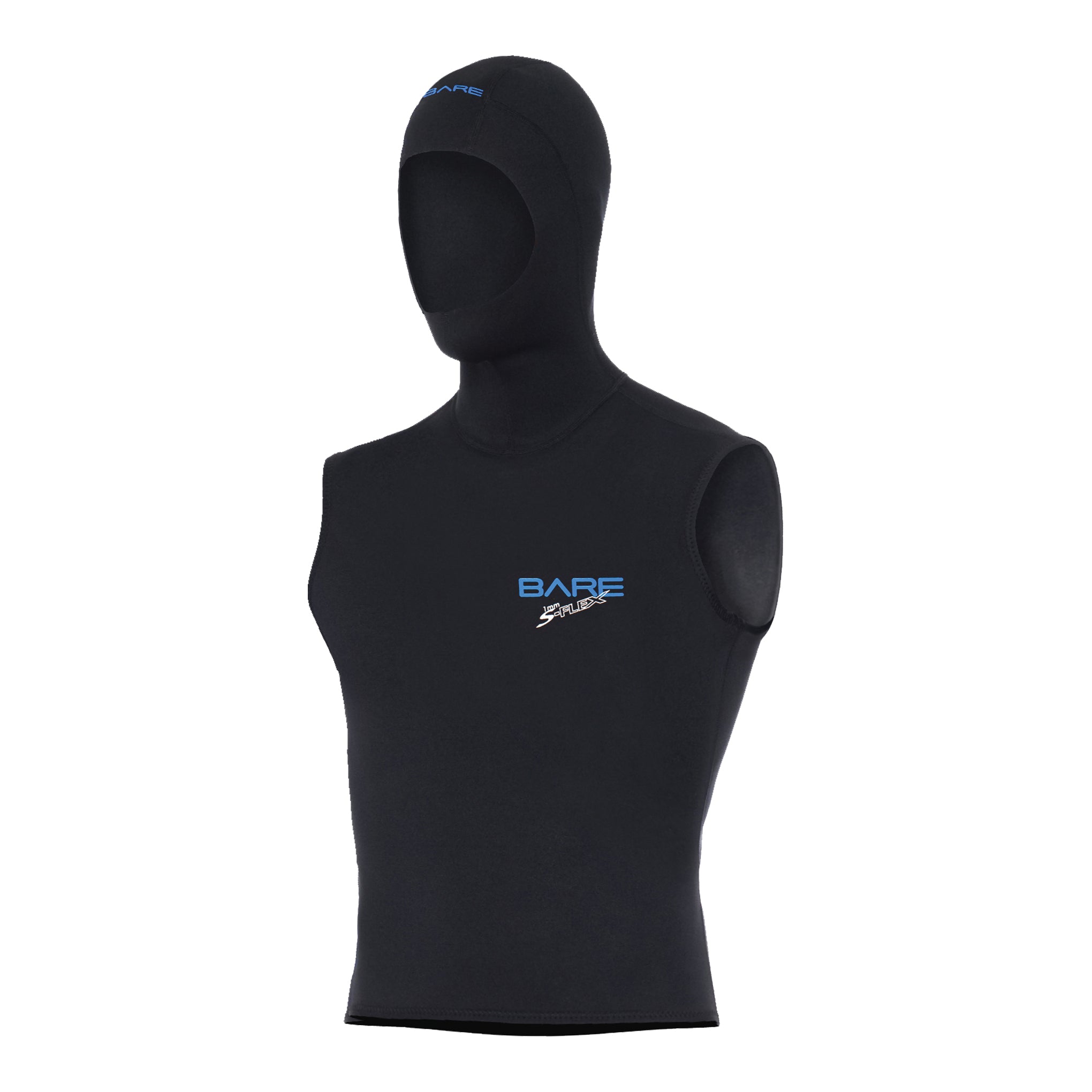 1mm Sport S Flex Hooded Vest - Lightweight & Breathable for Running, Cycling & Outdoor Activities