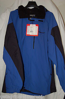 Marmot Chute Jacket - Steller Blue/Black - X-Large - Waterproof & Windproof Outdoor Jacket for Hiking, Camping & Winter Adventures