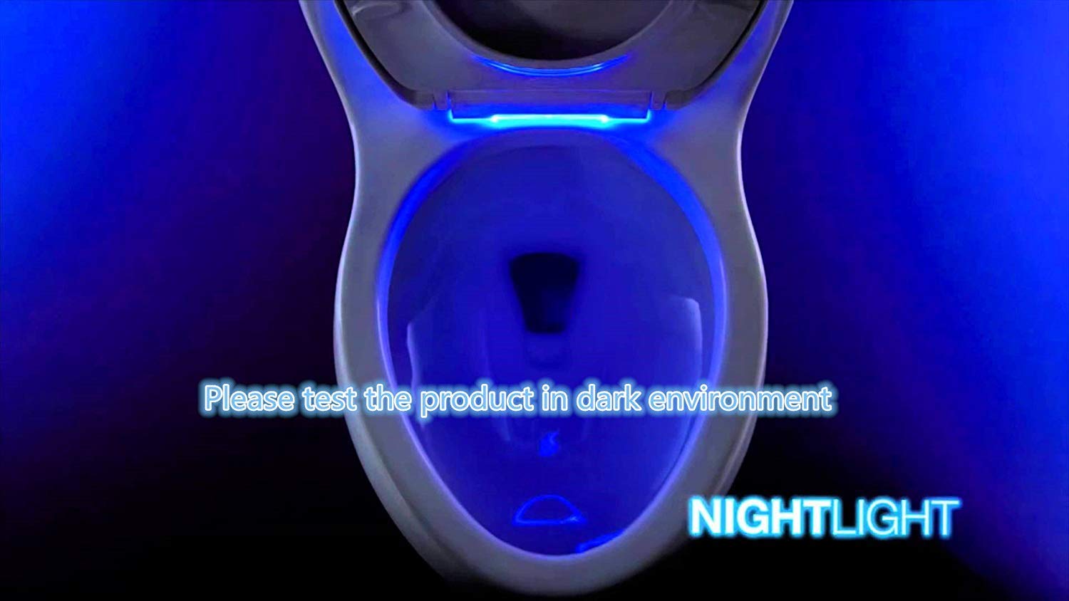4 Pack Motion Sensor LED Night Lights - 8 Color Changing Toilet Bowl Light with 2 Modes for Bathroom & Washroom | Auto Detection, Universal Fit | Perfect for Kids, Elderly & Nighttime Safety