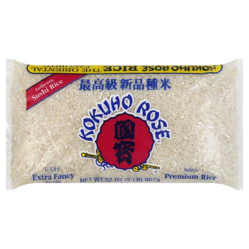 Premium Kokuho Rose Rice - 2 lb Bag | Authentic Japanese Short Grain Rice for Sushi, Rice Bowls & Home Cooking