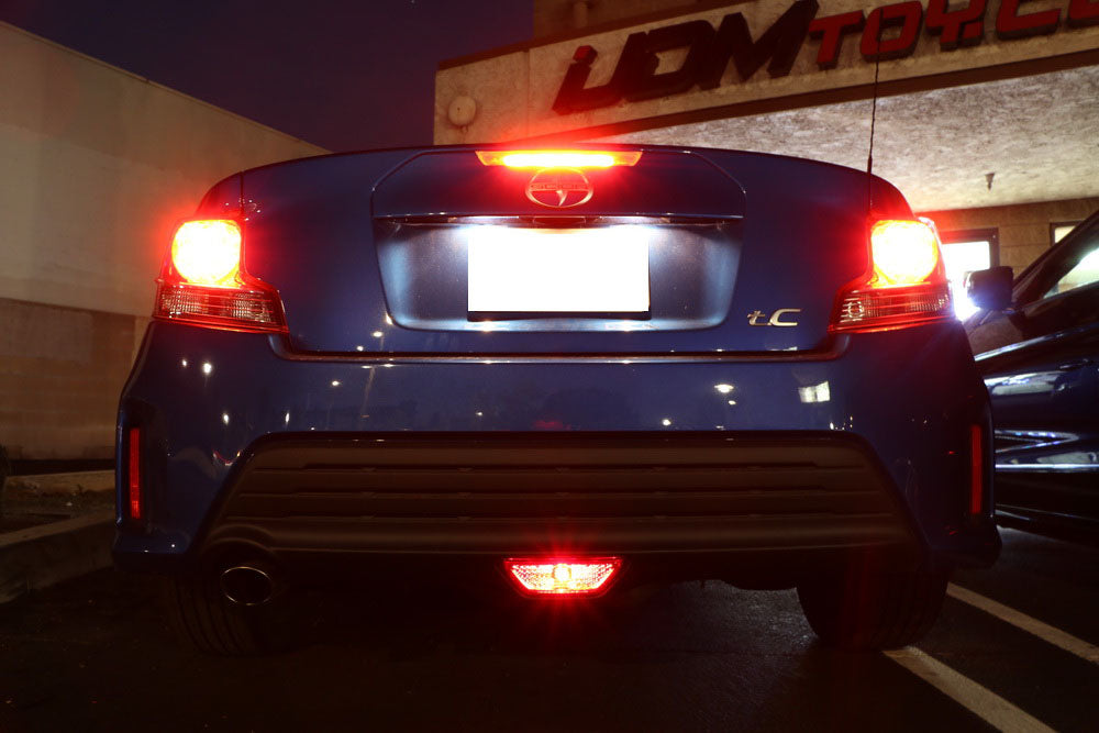 27 SMD Brilliant Red LED Conversion Kit with Wire for 14-16 Scion tC Rear Fog Light - Upgrade Your Car's Visibility & Style for Night Driving