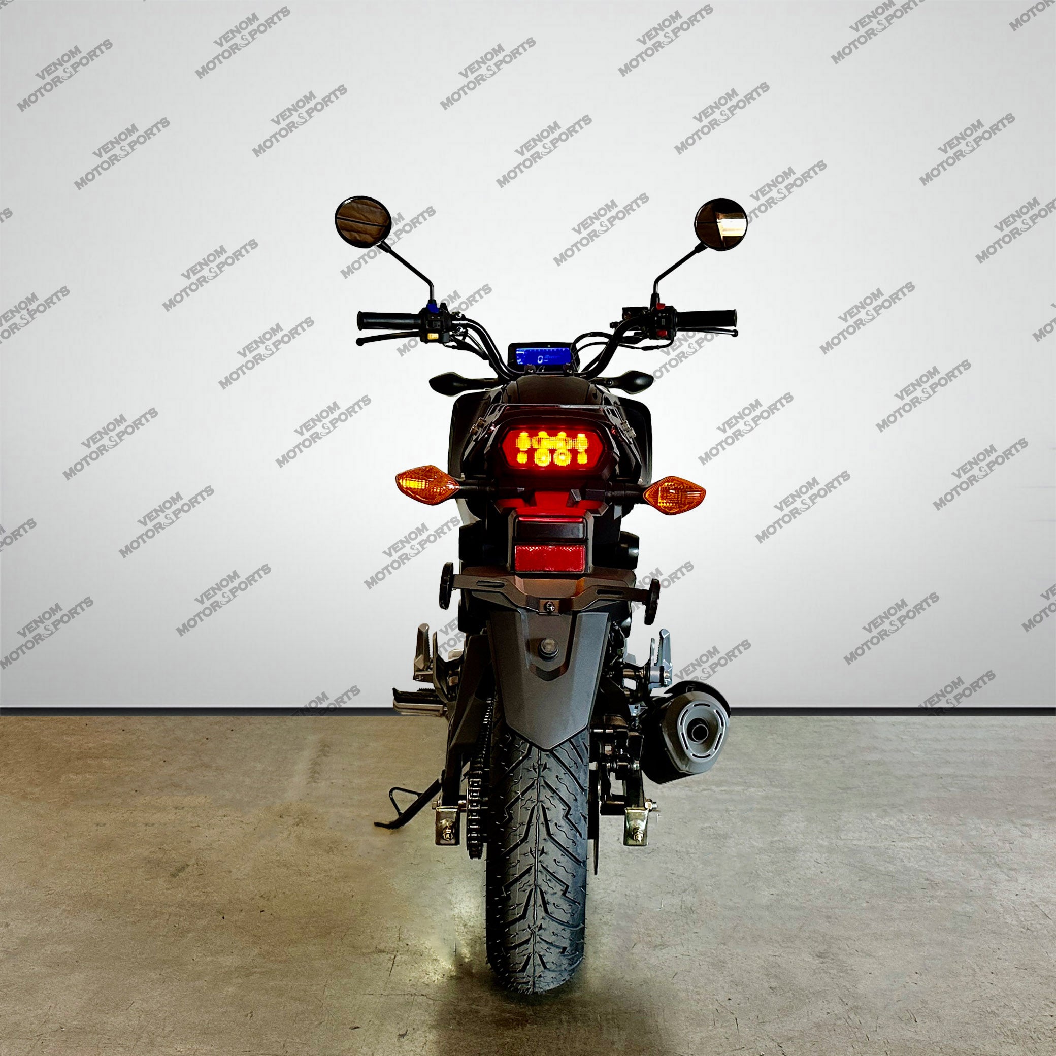 Venom X21RS 125cc 4-Speed Gas-Powered Motorcycle - Dirt Bike for Adults & Teens - Off-Road, Trail Riding & Commuting