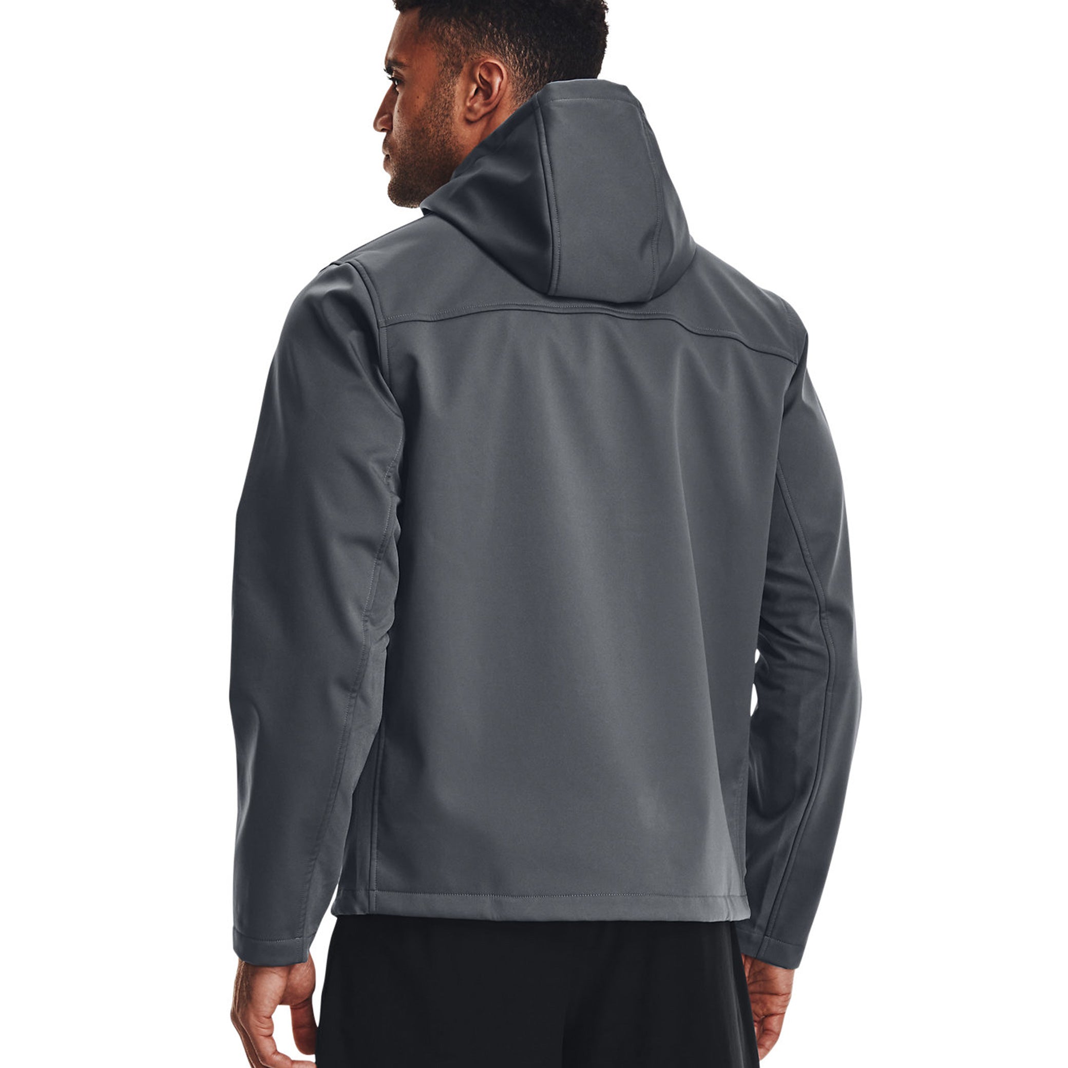 Districts Barbarian RFC Coldgear Infrared Hooded Jacket for Men - Winter Running, Hiking & Outdoor Sports - Windproof & Thermal Insulated Coat