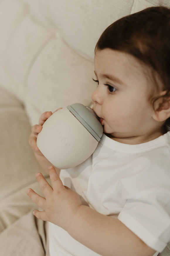 Elhee Leak Proof Training Cup – 8oz / 240ml Spill-Proof Sippy Cup for Toddlers | BPA-Free Baby Drinking Cup for Daycare, Travel & On-the-Go Use