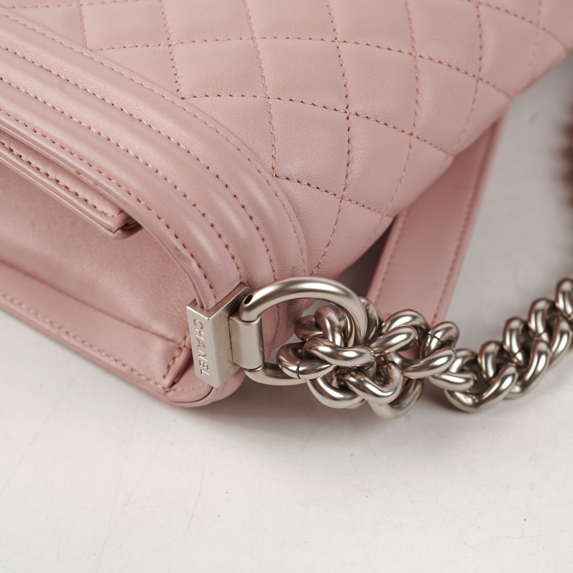 Chanel Old Medium Quilted Boy Bag in Pink - 21 Series Luxury Handbag for Women | Perfect for Parties, Dating & Special Occasions