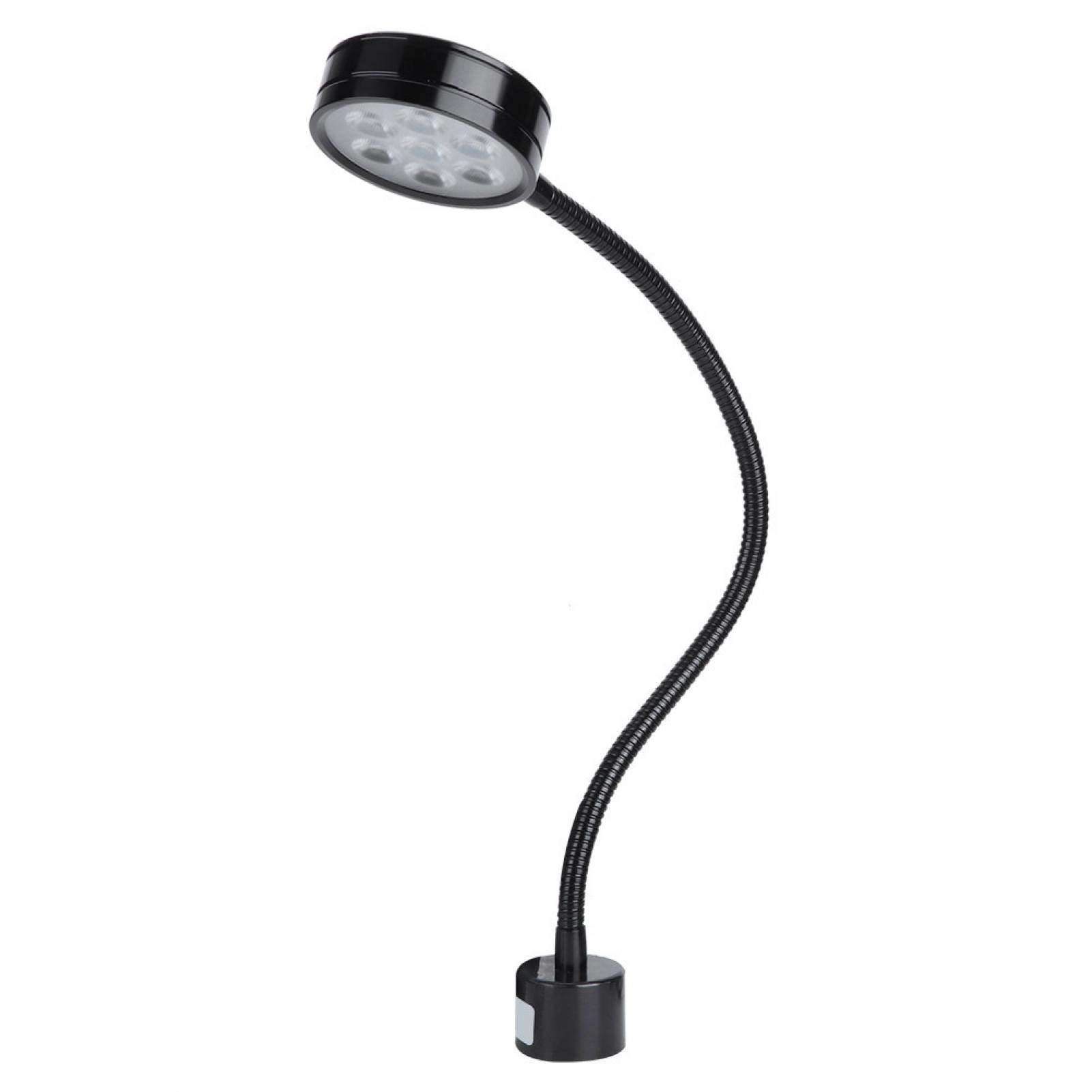Shanrya Adjustable Gooseneck Desk Lamp - Rust-Free LED Task Light for Office, Study, and Workshop - Perfect for Punching Machines & Drilling Workstations