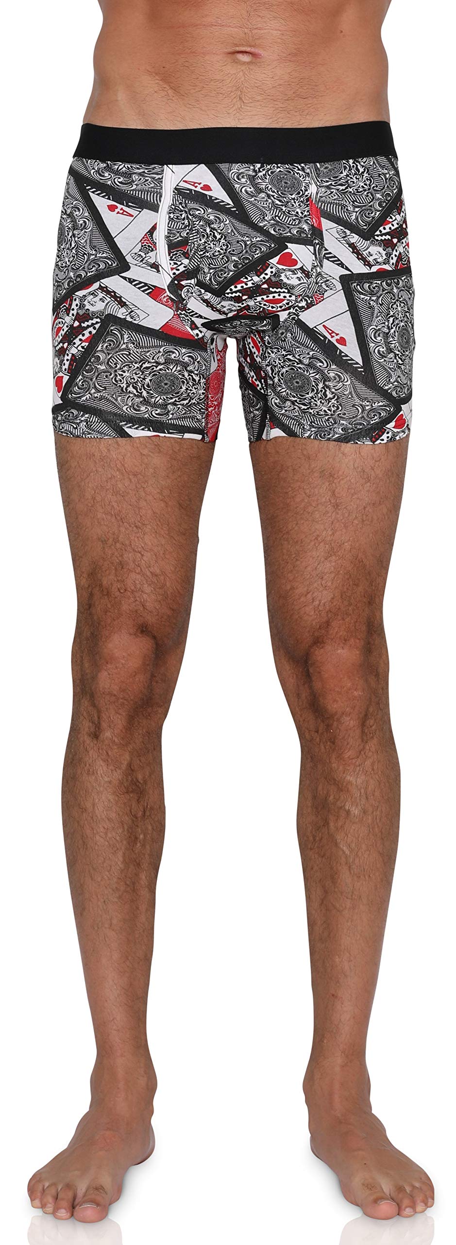 Funny Printed Men's Boxer Briefs - Comfortable & Breathable Underwear for Casual Wear, Gym, and Everyday Use