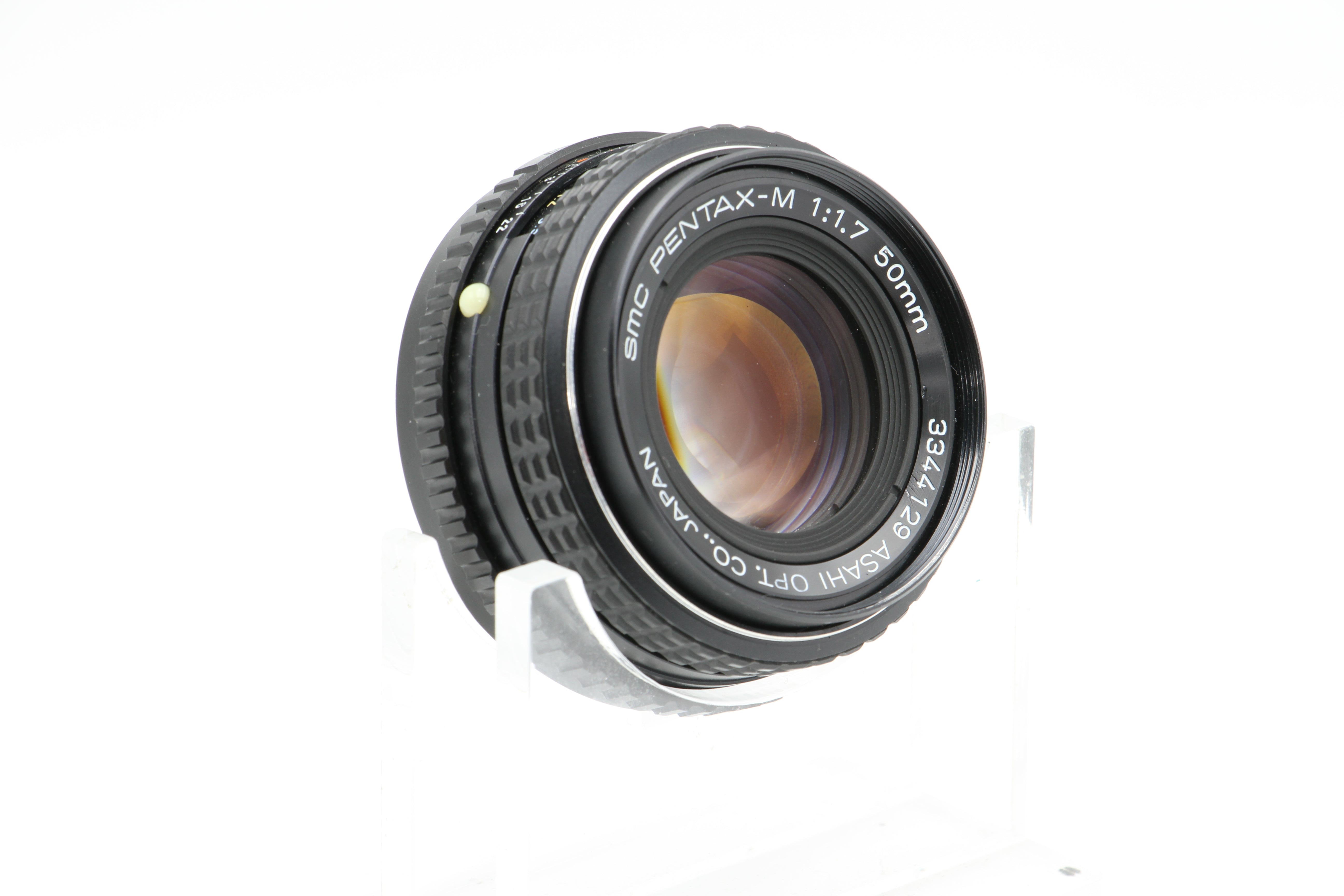 Vintage Pentax SMC M 50mm F1.7 Manual Focus Lens (#3344129CM) - Perfect for Portrait & Street Photography