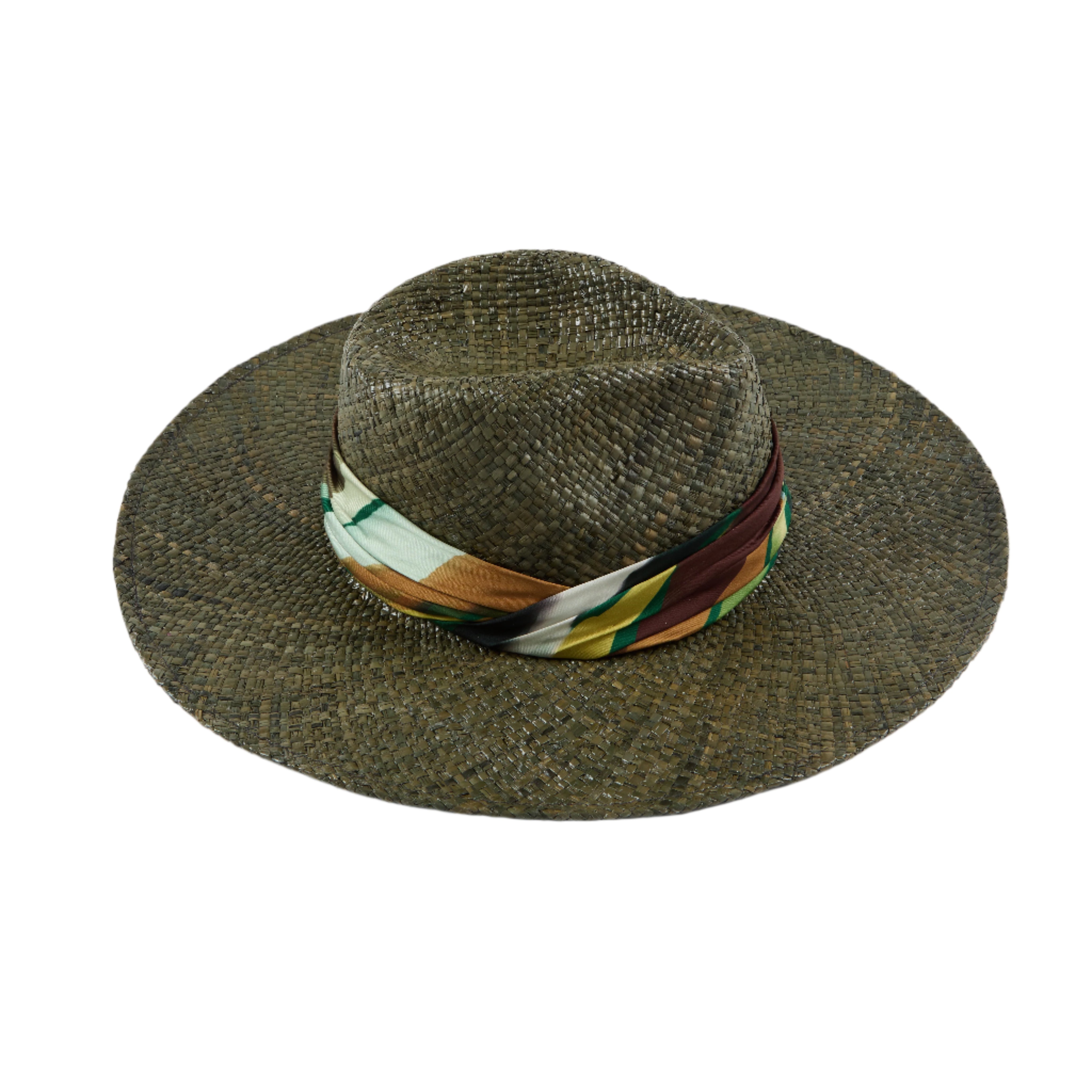 Stylish Emmanuelle Fine Raffia Fedora Hat for Women - Summer Beach, Garden Party & Outdoor Fashion Accessory