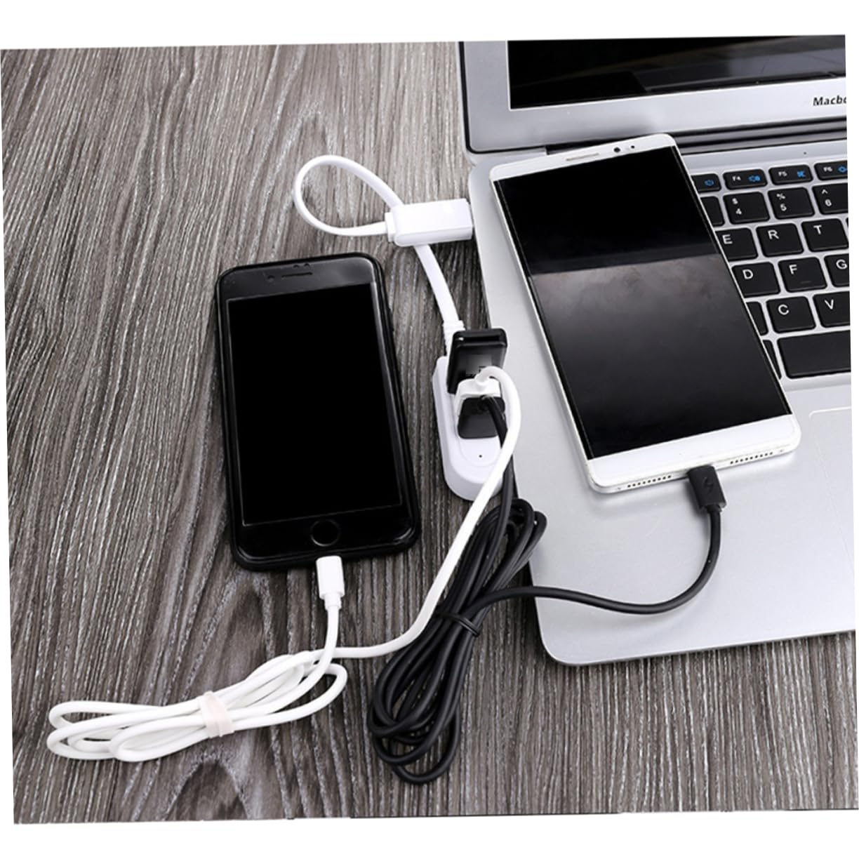 Housoutil 2-Pack 3A Fast Charging USB Hub with 3 Ports - High-Speed Multi-Port Extension for Desktop, Laptop, iPad, iPhone - Perfect for Home Office, Gaming & Travel Accessories