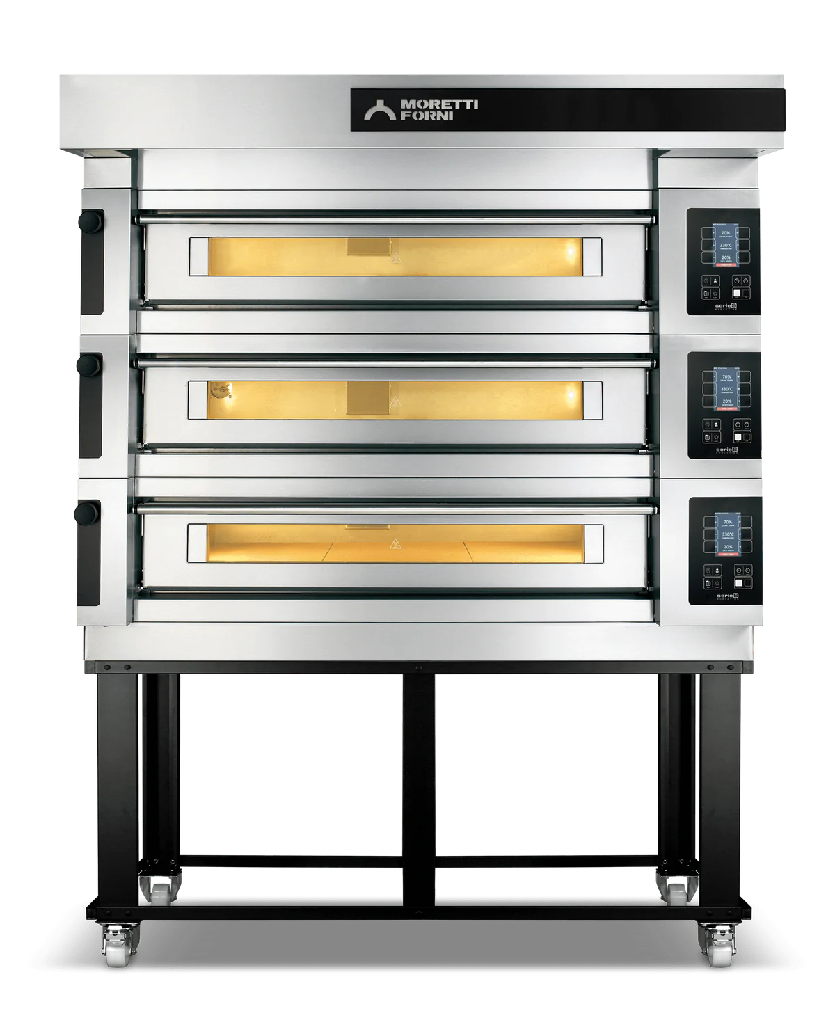 AMPTO Serie S 120E3 Modular Electric Pizza Oven - 48.75