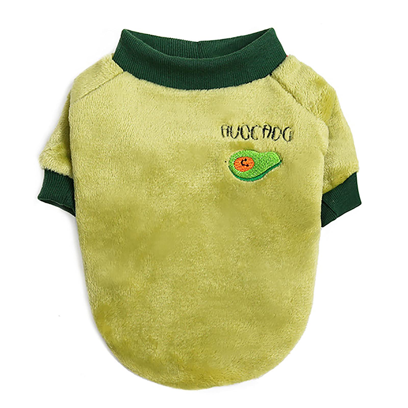 Warm Fleece Dog Sweater for Winter - Cozy Pet Clothes for Small & Medium Dogs & Cats - Perfect for Cold Weather & Indoor Comfort
