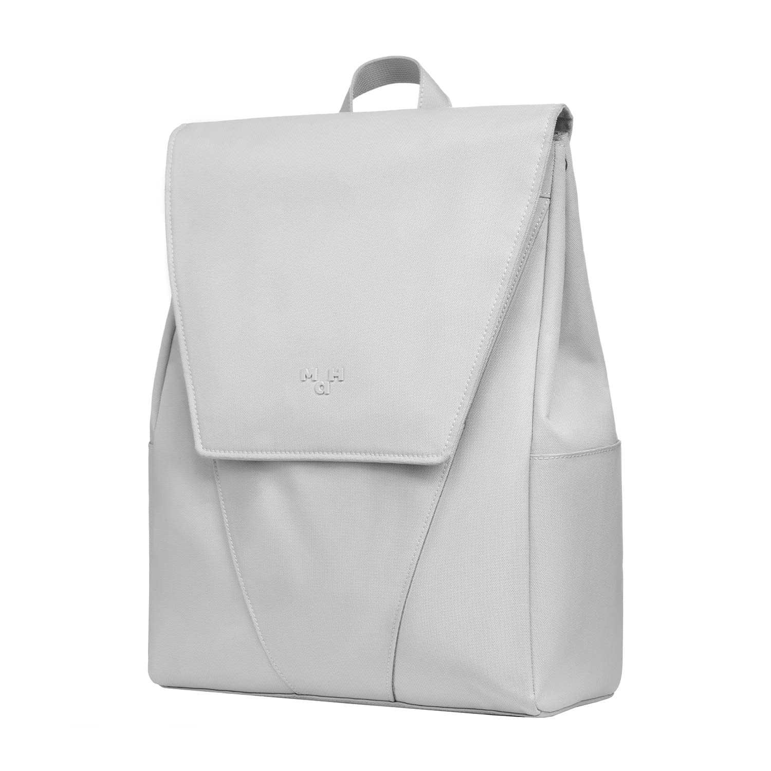MAH Travel Laptop Backpack - 15.6 Inch Water Resistant Business Backpack for Men & Women, Lightweight College Bookbag with USB Charging Port (Gray) - Perfect for Commuting, School & Business Travel