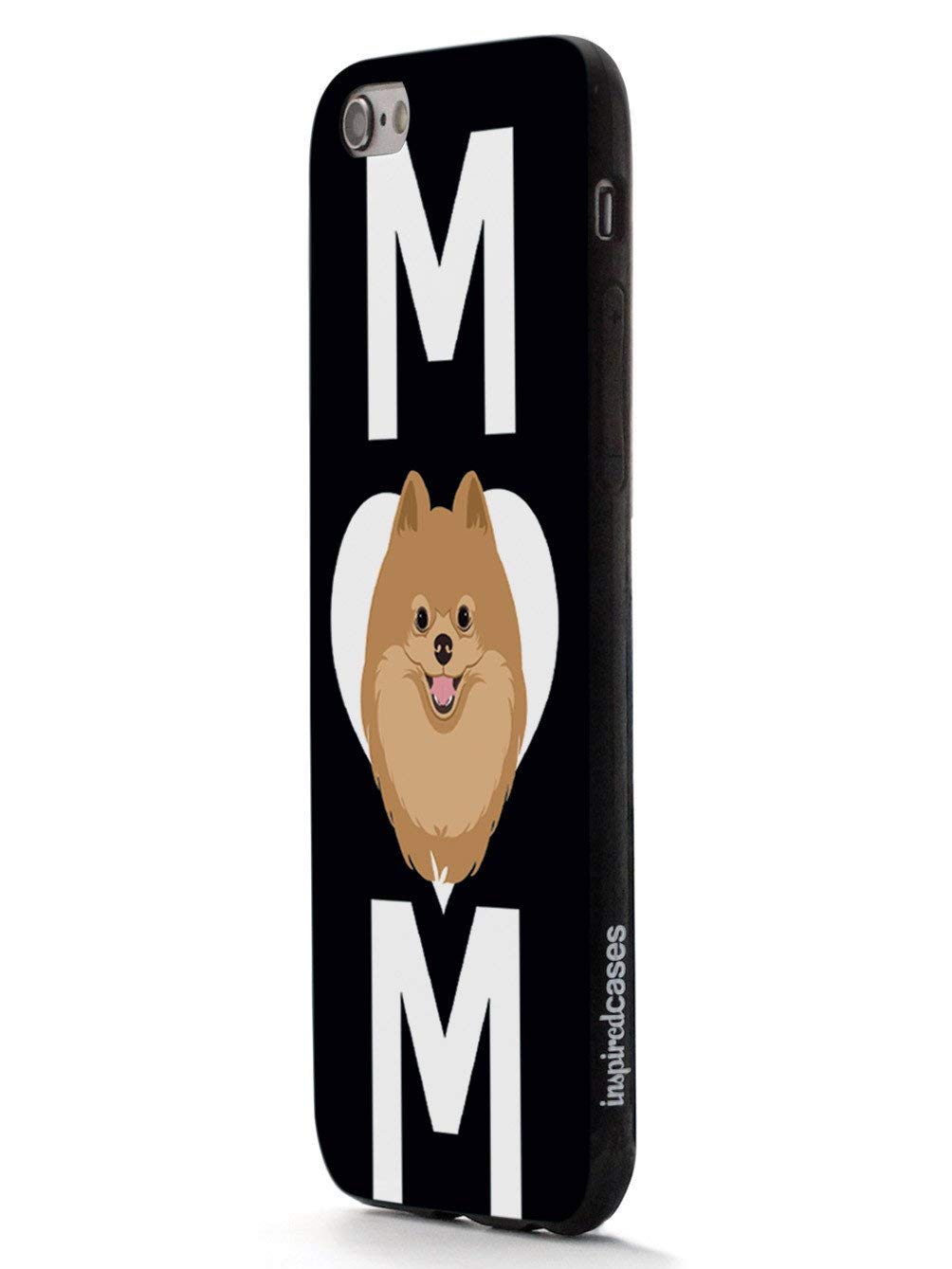 **Inspired Cases - Premium 3D Textured Protective Phone Case Compatible with Apple iPhone 12 Pro - Stylish & Durable Cover for Pomeranian Lovers - Perfect for Everyday Use, Travel & Outdoor Activities**