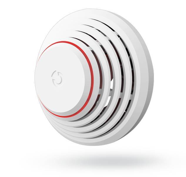 JA 110ST BUS Combined Smoke and Heat Detector - Dual Sensor Alarm for Home & Office Safety Protection