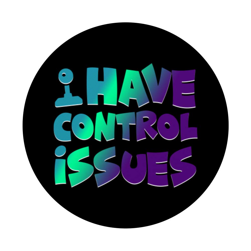 Funny Video Game Controller PopSockets PopGrip - Swappable Phone & Tablet Grip for Gamers | Perfect Gaming Gift for Console & PC Players