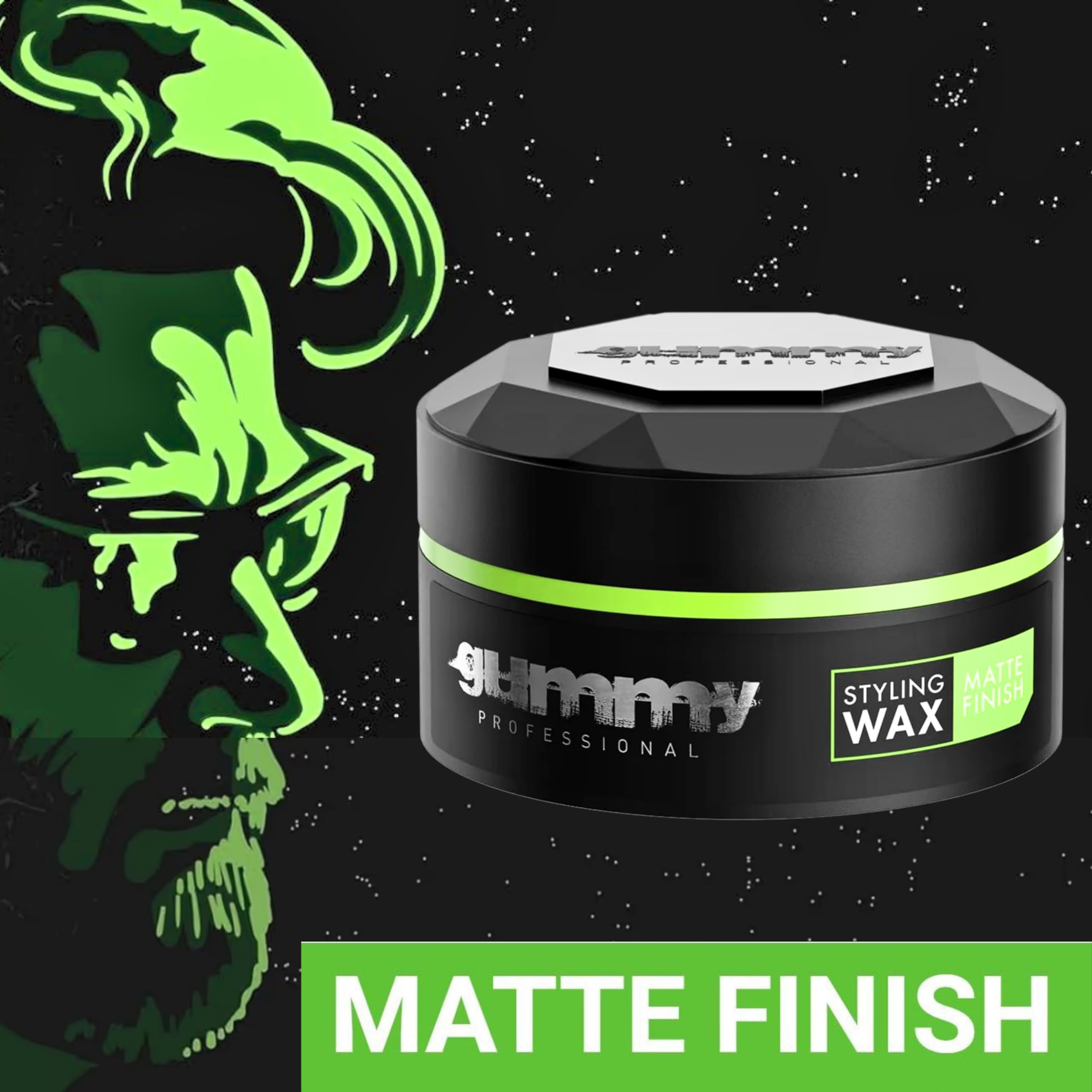 FONEX Matte Finish Hair Wax for Men & Women - Soft Styling Gummy Wax (150ml x 3 Tubs) - Perfect for Textured, Messy & Natural Hairstyles - Salon Quality Hold Without Greasiness