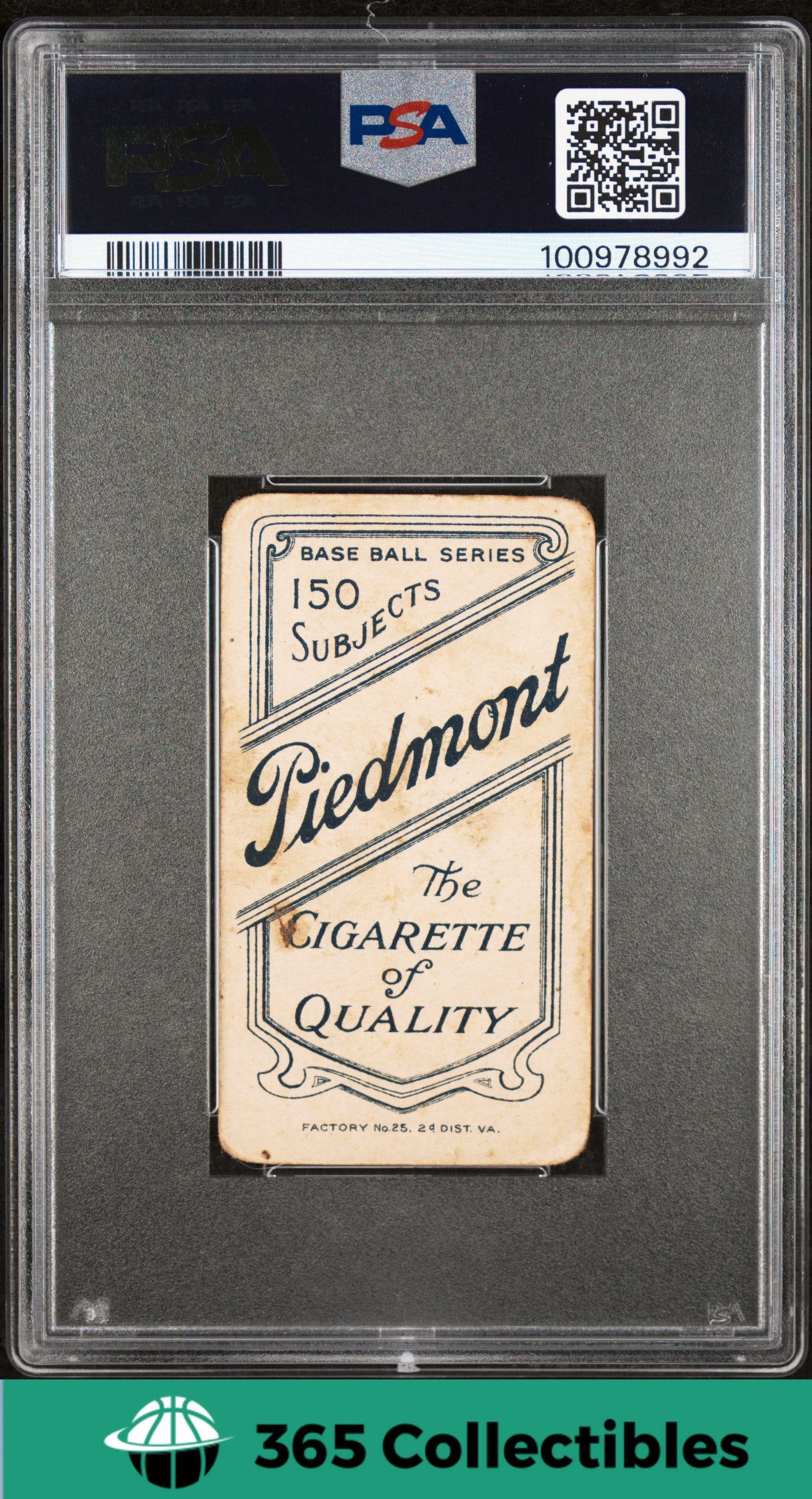 1909 T206 Piedmont 150 Frank Isbell Baseball Card PSA 1 - Rare Vintage Tobacco Card for Collectors & Baseball Memorabilia Enthusiasts