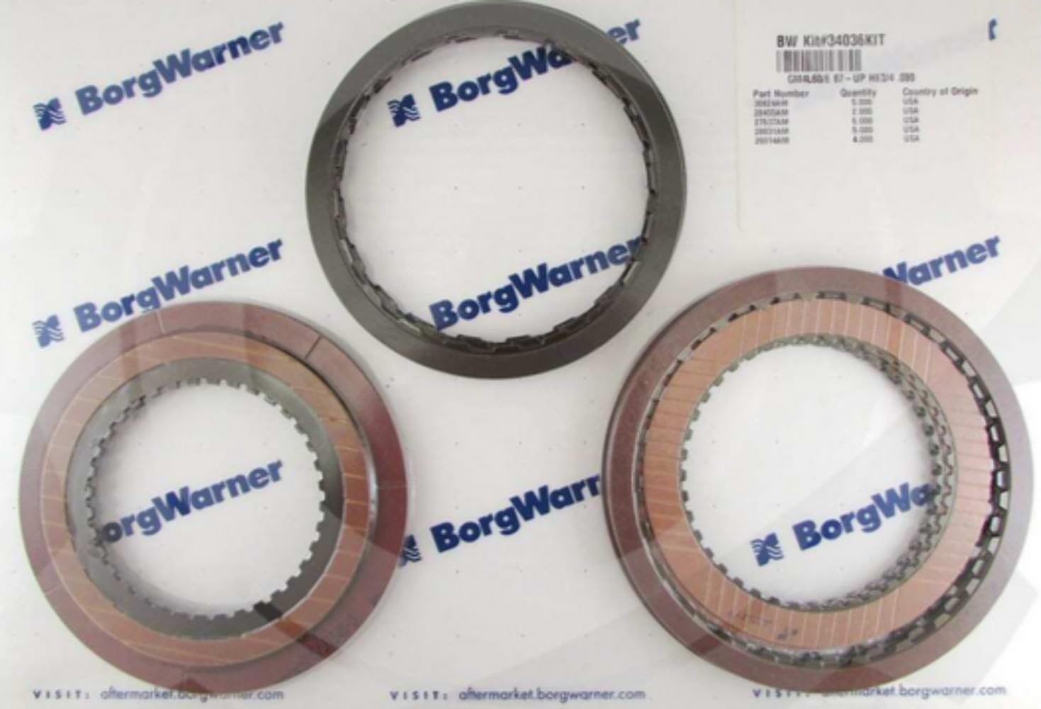 OTSPARTS 4L60E Master Rebuild Kit for 2004 & Newer GM Vehicles - Includes Transtec Overhaul Kit & Borg Warner OE Frictions with Steel Plates | Transmission Repair & Performance Upgrade