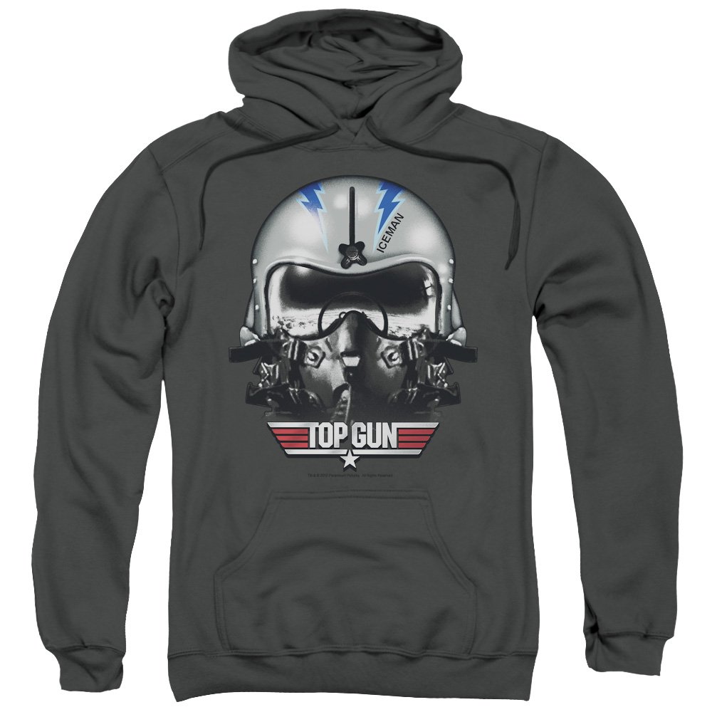 Top Gun Iceman Helmet Unisex Adult Pullover Hoodie for Men & Women - Casual Wear, Movie Fan Gift, Cosplay Costume