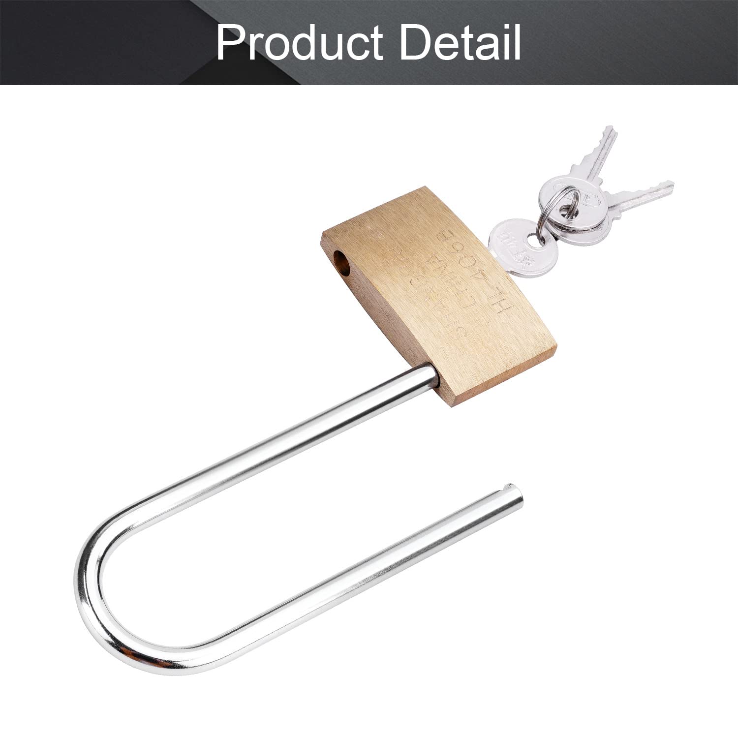MroMax Brass Keyed Padlock 2.36