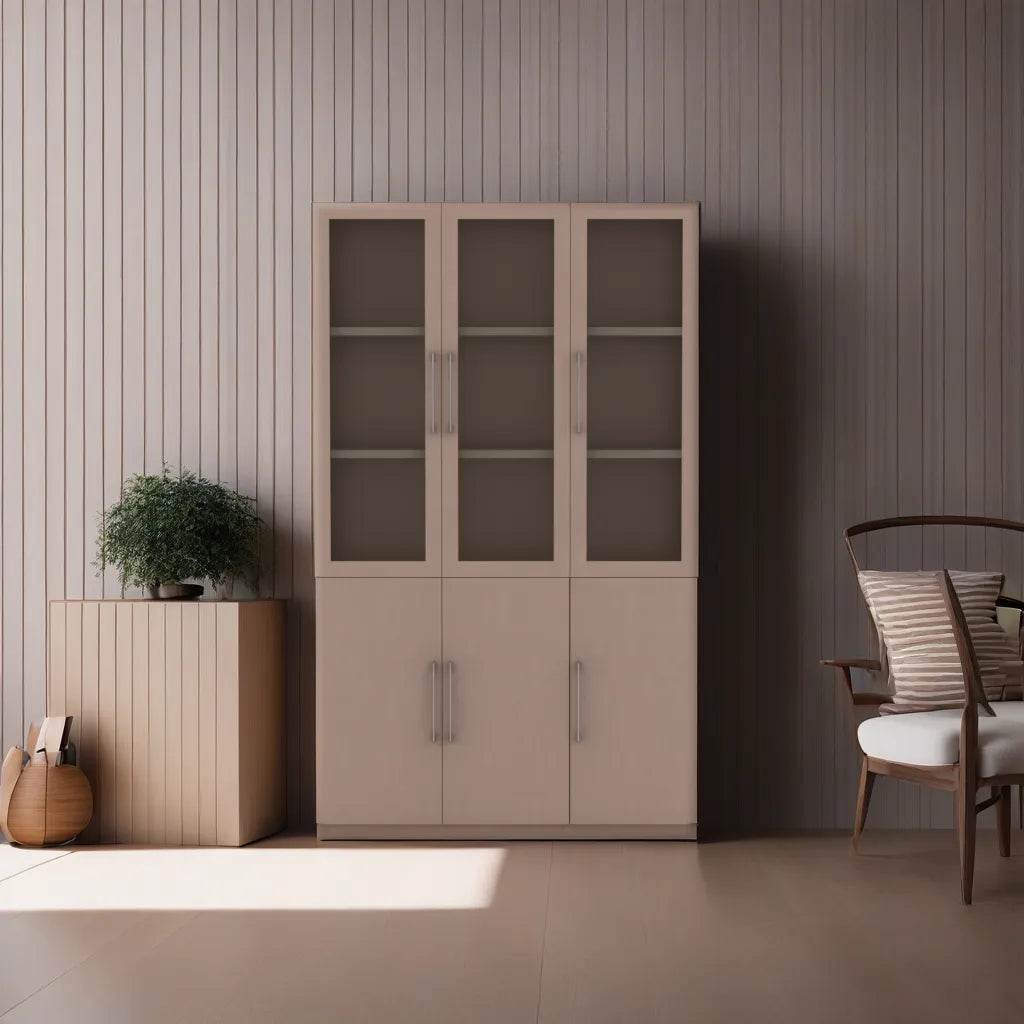 Micah Display Bookshelf - Modern Wooden Bookcase for Home & Office Organization | Perfect for Living Room, Bedroom, and Study Decor