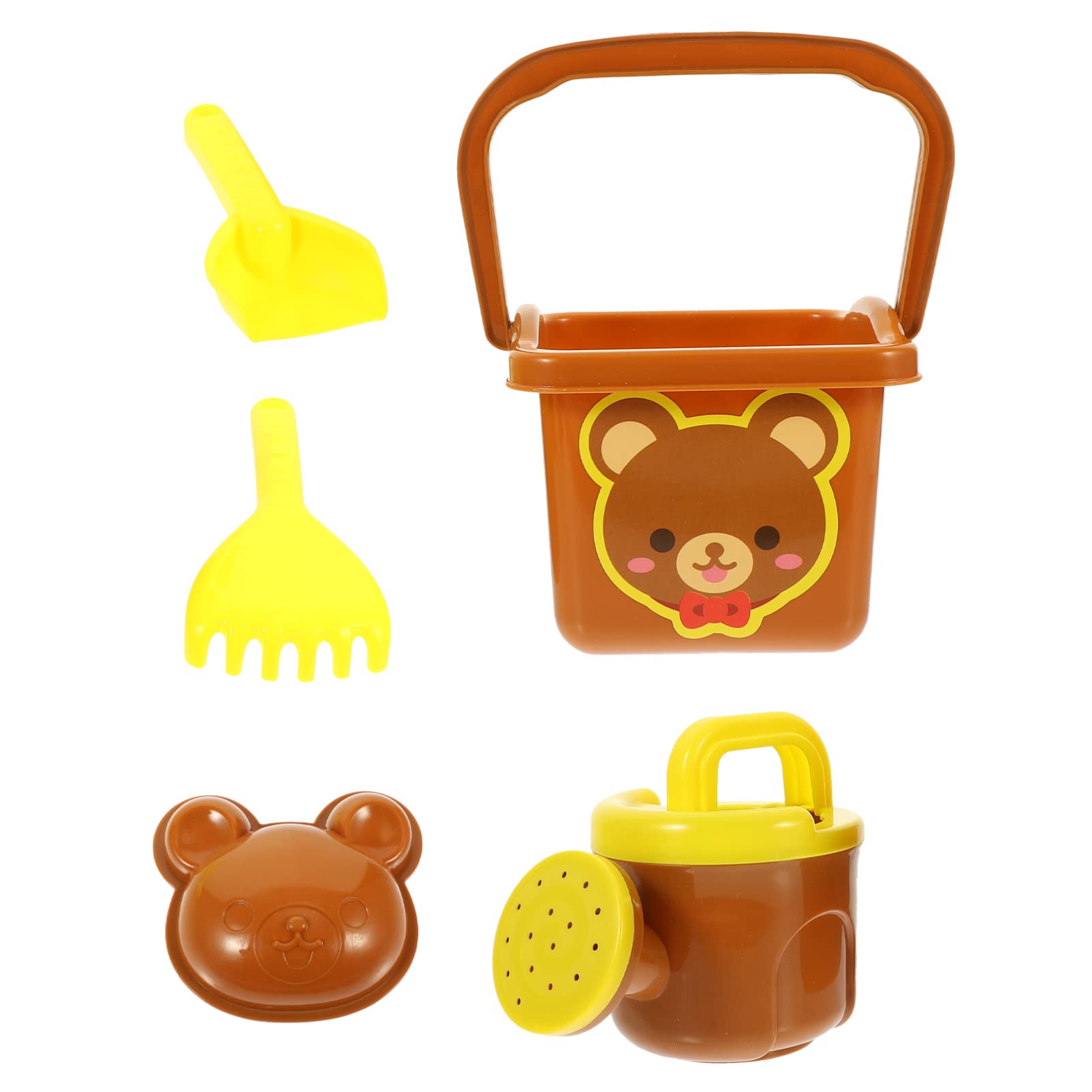 **Toyvian Kids Watering Can & Beach Sand Toys Set - Sand Castle Molds, Bucket, Shovel Tools for Toddlers Outdoor Play - Perfect for Beach, Backyard & Sandbox Fun**