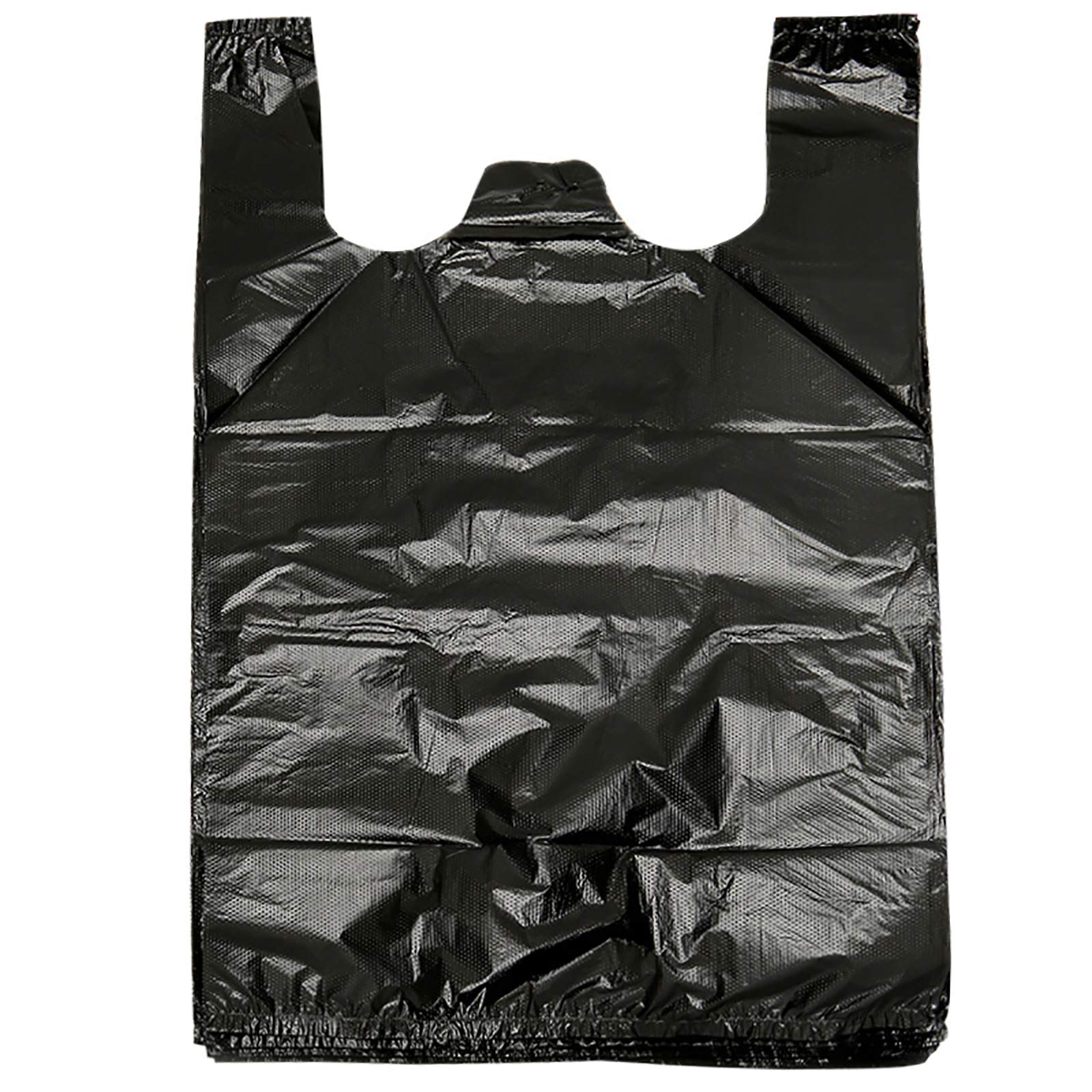 200 Counts 4 Gallon Black Trash Bags with Handles - 1.8mil Thick Heavy Duty Kitchen Garbage Bags for Home, Office, Picnic & Contractor Use - Bulk Pack of Durable Waste Bin Liners for Daily Household Cleaning