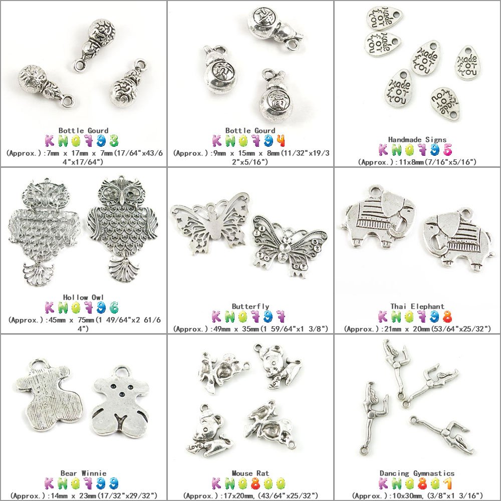 Wholesale Jewelry Making Charms & Pendants - Loose Beads & Beading Supplies for DIY Craft Projects - Perfect for Necklaces, Bracelets, and Earrings
