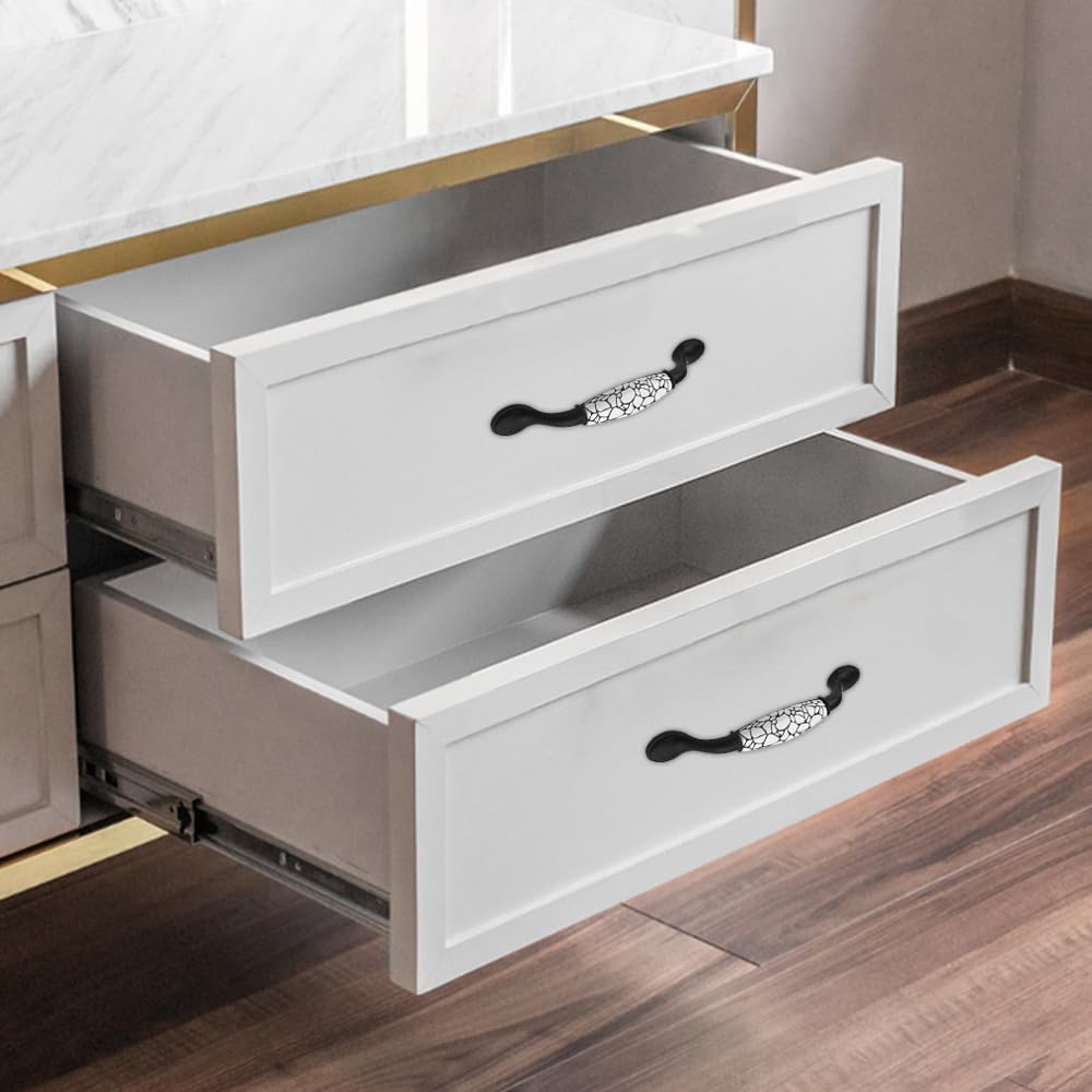 Ceramic Drawer Pulls 8-Pack - 5.04