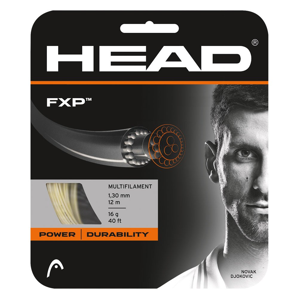 HEAD FXP 16 Gauge Tennis String - High Performance Polyester String for Power & Control - Perfect for Competitive Players & Tournament Play