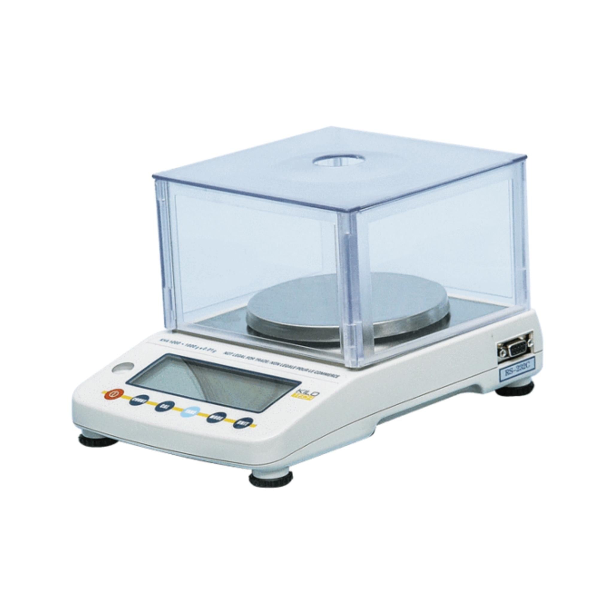 Kilotech KHA High Precision Digital Scale with Draft Shield - 0.001g Accuracy for Jewelry, Gold, Powder & Lab Use | Perfect for Pharmacists, Chemists & Jewelers