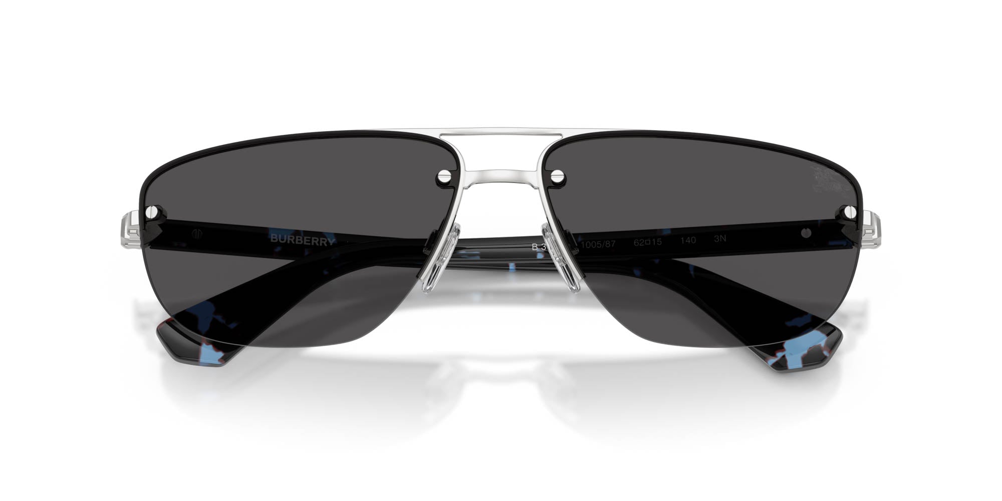 Burberry BE3164 Sunglasses - Classic Aviator Style with UV Protection for Men & Women | Perfect for Outdoor Activities, Travel, and Fashion Accessories