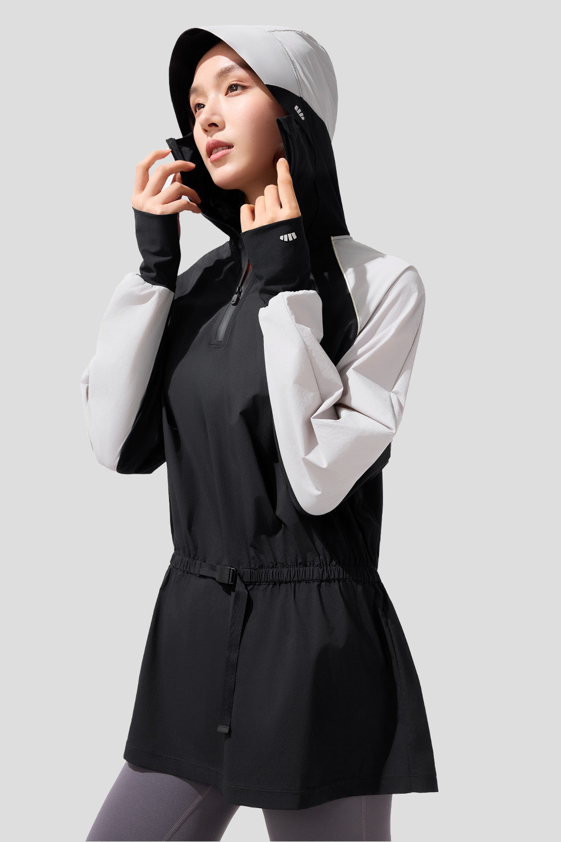 Streamline Women's Mid-Length Water-Resistant Sun Outfit Set - Perfect for Beach, Pool & Outdoor Activities
